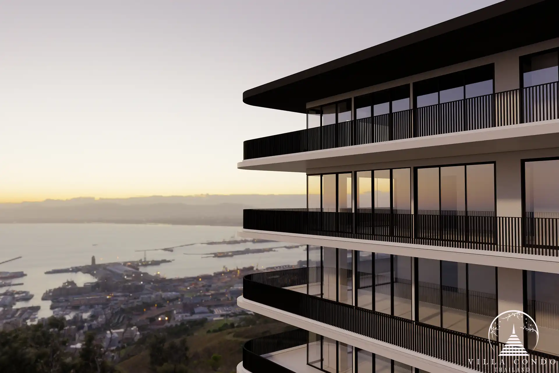 Ever Prime Residences Karon sea-view balconies and curved architecture
