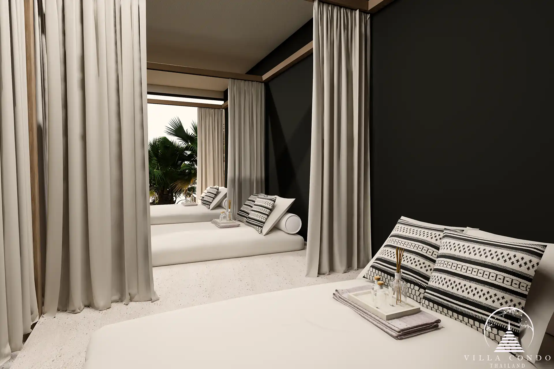 Ever Prime Residences Karon spa and Thai massage daybed retreat