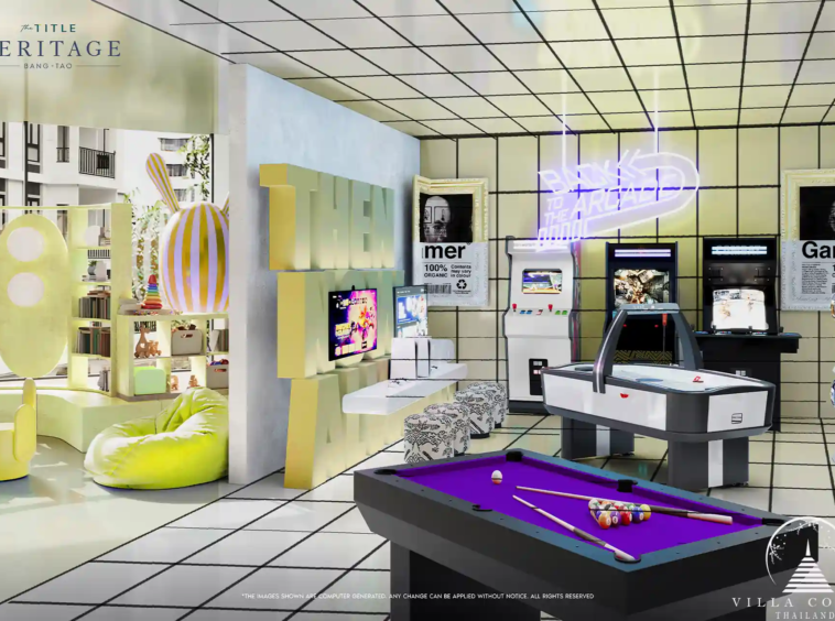 The Title Heritage Bangtao kids zone and game arcade with fun design