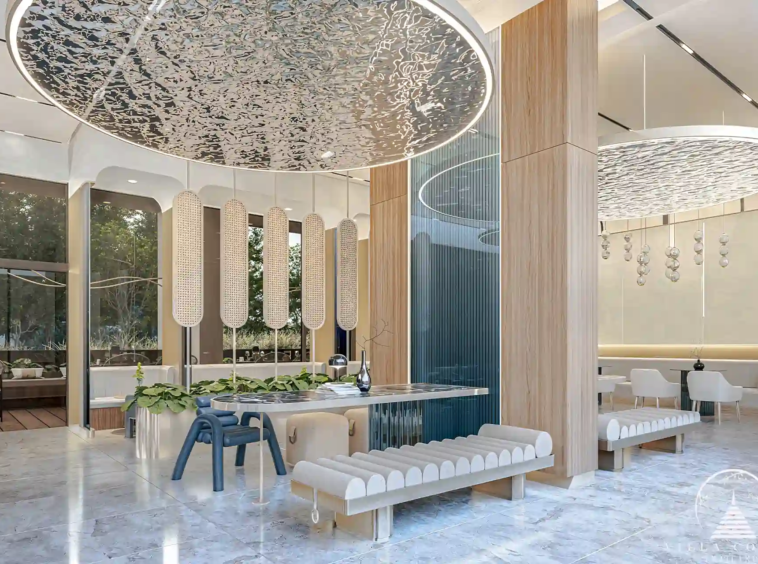 The Forest Patong Condo collaborative workspace with natural light in Phuket