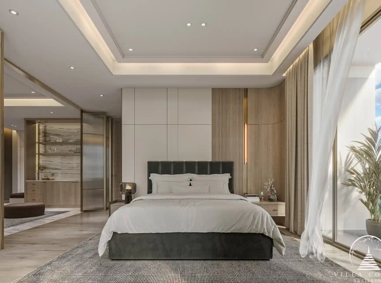 The Forest Patong Condo oceanfront bedroom with breezy balcony