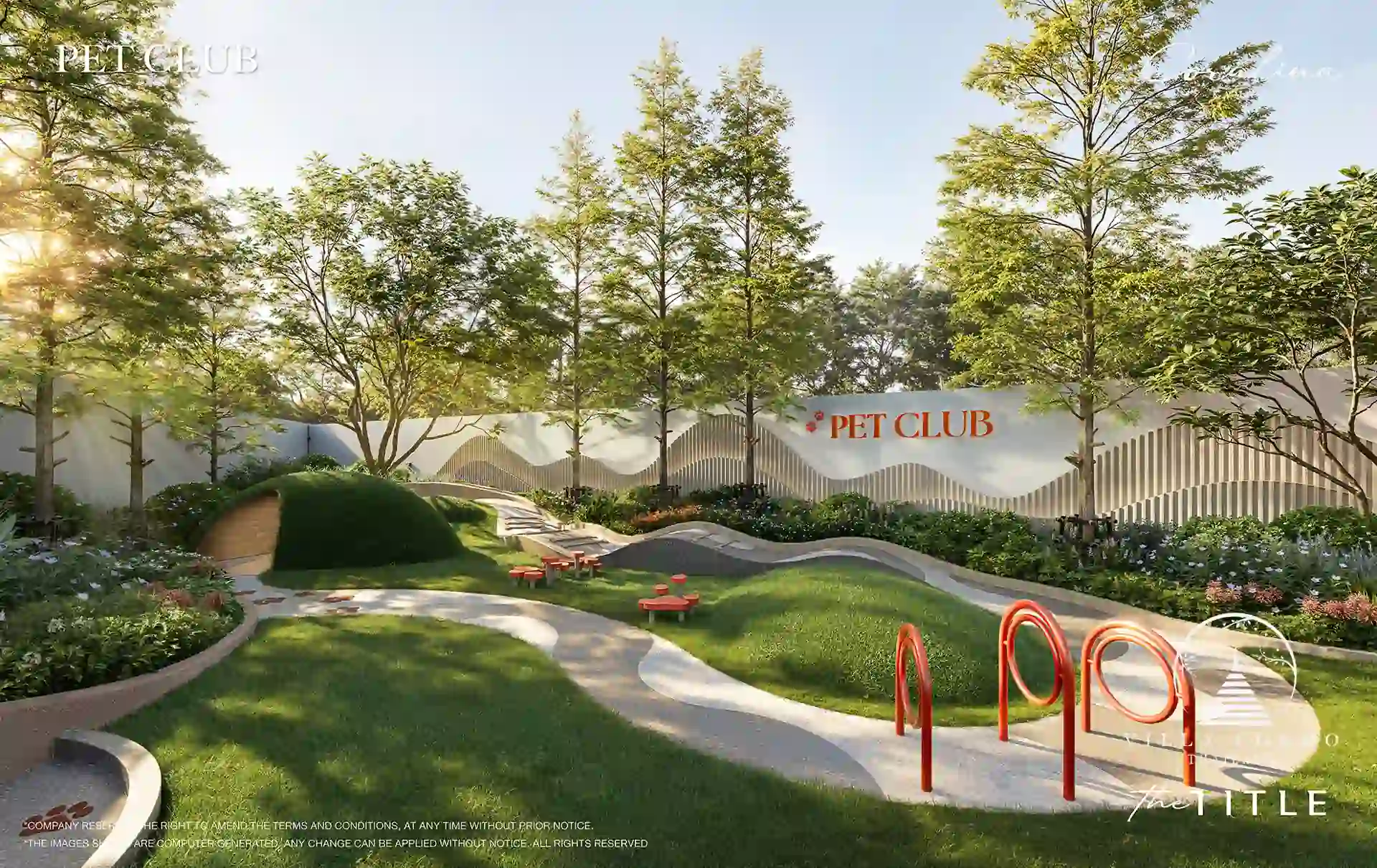 The Title Coralina Condo Kamala pet club agility park outdoors